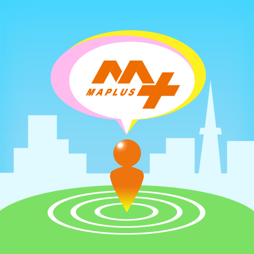 MAPLUS Chara de Navi logo